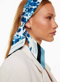 Aritzia Posh Tie Silk Scarf