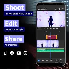 The transitions pane will open with four choices: Adobe Premiere Rush Video Editor 1 5 43 999 Download Android Apk Aptoide