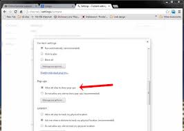Open chrome on your computer. Pop Up Blocker