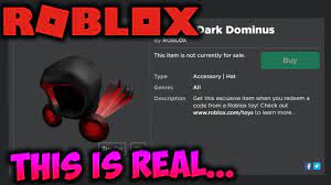 Check spelling or type a new query. This Roblox Dominus Is A Toy Code Youtube