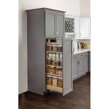 Wood Cabinet Pull Out Pantry In 2020 Pull Out Pantry Kitchen Remodel Kitchen Cabinets