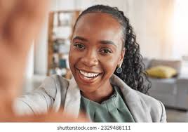 40,088 Young Black Woman Selfie Images, Stock Photos, 3D objects, & Vectors 