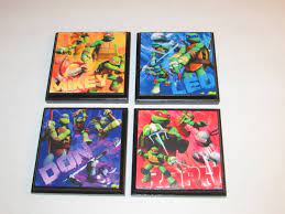 Related posts ninja turtles room decor. Teenage Mutant Ninja Turtle Set 1 Room Wall Plaques Set Of Etsy