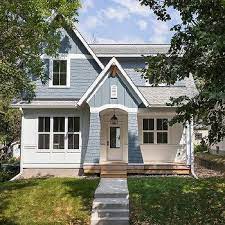 Browse 333 bungalow exterior on houzz whether you want inspiration for planning bungalow exterior or are building designer bungalow exterior from scratch, houzz has 333 pictures from the best designers, decorators, and architects in the country, including milieu landscaping and the works. Blue Bungalow Home Exterior Design Ideas