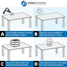 Dining room engaging furniture for dining room decoration with. Pure Dynamix Tablecloth Cover Pad Protector 1 5mm Thick 40 X 80 Inches Clear Waterproof Transparent Tablecloth For Dining Room Table Desk Or Coffee Tables Wood Glass And Marble Buy Online In