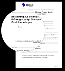 Maybe you would like to learn more about one of these? Kostenlose Vorlage Fur Bestellung Zur Befahigten Person Fur Die