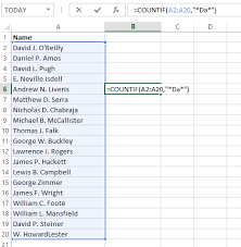 And from this list, you need to count the number cells with names (text). How To Count Cells That Contain Text Strings Sheetzoom Learn Excel