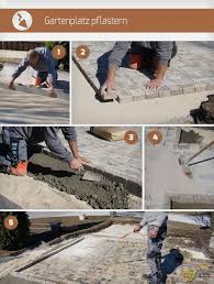 Pave Garden Square Made Easy Just Paving In Your Own Garden Is Diy Pool Design Pflastern Anleitung Garten Garten Pflaster