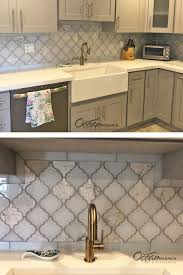 Clover Arabesque Luxury Backsplash Tile Kitchen Style Kitchen Renovation Arabesque Tile
