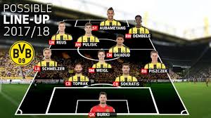 This season in bundesliga, borussia dortmund's form is good overall with 13 wins, 4 draws, and 10 losses. Bundesliga How Might Borussia Dortmund Line Up In 2017 18