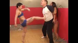 Ballbusting and trample the fat boy - ThisVid.com