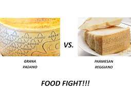 FOOD FIGHT!! CHEESE - Grana Padano vs. Parmesan Reggiano - Chefs Mandala