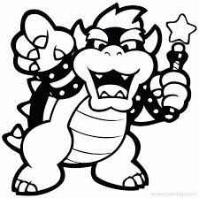This awesome book comes with so many different pages to color! Bowser 7 Coloring Page Free Printable Coloring Pages For Kids