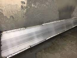 Stitch Welding 1 4 6061 Plates To 5086 Marine Grade Aluminum Aluminum Barge Marine