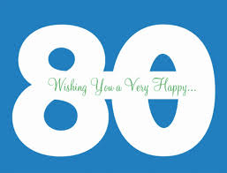 What to write in 80th birthday card #1 happy 80th birthday! Planning An 80th Birthday Card Campaign 80th Birthday Ideas