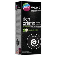 The value here is — removing hair color. Choose Ammonia Free Godrej Expert Rich Creme Hair Colour For Men Women Godrej Expert