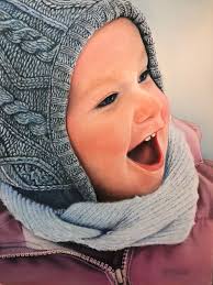 First dance 6x8 oil pastel