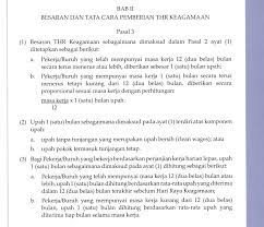 Para pekerja lepas harian yang memiliki masa kerja selama 12 bulan atau lebih, maka upah 1. Begini Ketentuan Perhitungan Besaran Thr Untuk Pekerja