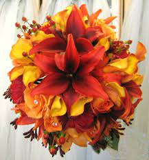 Choose a bouquet of flowers that last a lifetime. Photo Via Project Wedding Fall Wedding Flowers Wedding Flowers Fall Bouquets