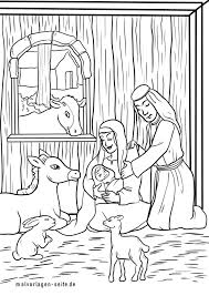Verletzt wurde bei dem brand niemand. Malvorlage Weihnachten Geburt Jesus Im Stall Kostenlose Ausmalbilder