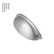 The cup pulls collection combines traditional style with endless versatility to provide the perfect foundation to complement a variety of collections. 5 Pack 76mm Kitchen Cabinet Bin Cup Handle Zinc Alloy Cupboard Drawer Handles Brushed Nickel Bedroom Furniture Door Pulls Buy Online In Angola At Angola Desertcart Com Productid 136025738