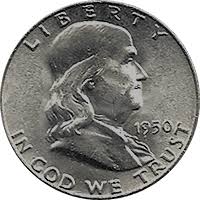 1950 D Ben Franklin Half Dollar Value Cointrackers