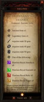 How Does Augmenting Ancient Items Work Arqade