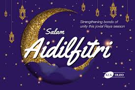 Di samping kita meraikan hari raya aidilfitri ini, janganlah kita lupa penderitaan saudara seagama kita di seluruh dunia yang terpaksa berperang di kala kita semua meraikan hari yang bermakna ini. Hari Raya Klk Oleo