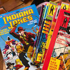 He then stumbles upon a secret cult committing enslavement and human sacrifices in the catacombs of an ancient palace. Found My Old Issues 1 10 Plus Christmas Special Of My Indiana Jones Comics Up In The Loft Indianajones