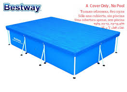 Commadotslash Achat 58106 Bestway 304x205 Cm Couverture Pour 3x2 01 M Piscine Antipoussiere Etanche A La Pluie Et Parasol Couvercle A Piscine Seulement Une Couverture Pas De Cher Prix