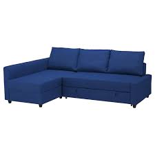 Friheten Sleeper Sectional 3 Seat W Storage Skiftebo Blue Ikea In 2020 Sofa Bed With Storage Corner Sofa Bed With Storage Small Sofa Bed
