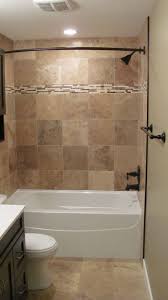 Bathroom Good Looking Brown Tiled Bath Surround For Small Bathroom Decoratoin Bathrooms Remodel Small Bathroom Tile Bathroom