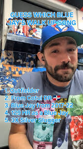 Starting something new! Which iconic Blue Jay had this walk up song? 🤔  Give me your guesses down below ⬇️, #TorontoBlueJays #BlueJays #MLB
