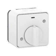 Interrupteur Temporise Led Ip55 Ik08 En Saillie Blanc Mureva Styl Schneider Electric Mur39067 Domomat Com