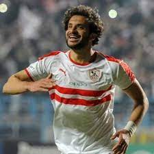 وحصل محمود علاء على الإنذار الثالث له ضد المصري في سابع جولات. Mahmoud Alaa Mahmoudalaa Twitter