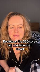 Review of the $30 spray tan machine from Kmart
