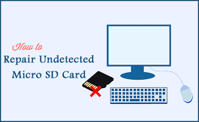 Launch minitool power data recovery on windows computer, and select removable disk drive in the left column. How To Repair Undetected Or Unrecognized Micro Sd Card