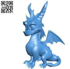 Spyro Statue Dragon B004528 File Stl Free Download 3d Model For Cnc And 3d Printer Ameede Net 3d Printing Diy Stl 3d Printer Files