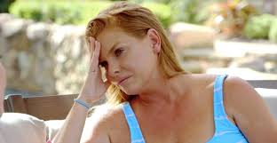 RHOD's pregnant Brandi Redmond shows off bare baby bump in pajama shorts  after claims she made racist comments