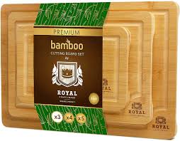 Includes small, medium and large cutting boards. Bamboo Cutting Board Set With Juice Groove 3 Pieces Wood Cutting Boards For Kitchen Wood Cutting Board Set Kitchen Chopping Board For Meat Butcher Block Cheese And Vegetables Buy Online In