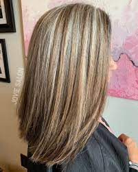 Social Jovie Salon Grey Hair Lowlights Gray Hair Highlights Natural White Hair