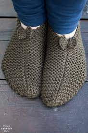 Strickmuster Rippenmuster Einfach Und Schnell Welcome To Blog In 2020 Handschuhe Stricken Hausschuhe Stricken Huttenschuhe Stricken