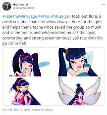 The winx saga 20 january 2021 | flickeringmyth. Fans Angrily Accuse Netflix Of Whitewashing The New Live Action Remake Of Nickelodeon S Winx Club Daily Echoed