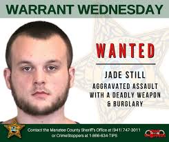 Jade Still is wanted for...
