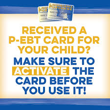 Ebt card activation offers a various advantage to their users such as it allows safety and offers faster transaction. Don T Forget To Activate Your Child S P Ebt Card