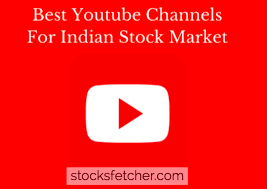 Best Youtube Channels For Indian Stock Market