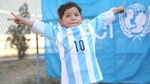 Lionel andrés messi (spanish pronunciation: Messi Boy Murtaza Ahmadi Flees Afghanistan Threats Bbc News