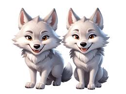 Cartoon Wolf Pack PNG Transparent Images Free Download