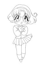 Le manga est une bande dessiné japonaise. Coloriage Manga Sur Hugolescargot Com