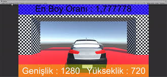 Unity De Ekran Cozunurlugu Ayarlamak 3d Proje Ekran Indie Kod Yazma